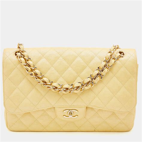 yellow inspired chanel bag|classic flap bag Chanel.